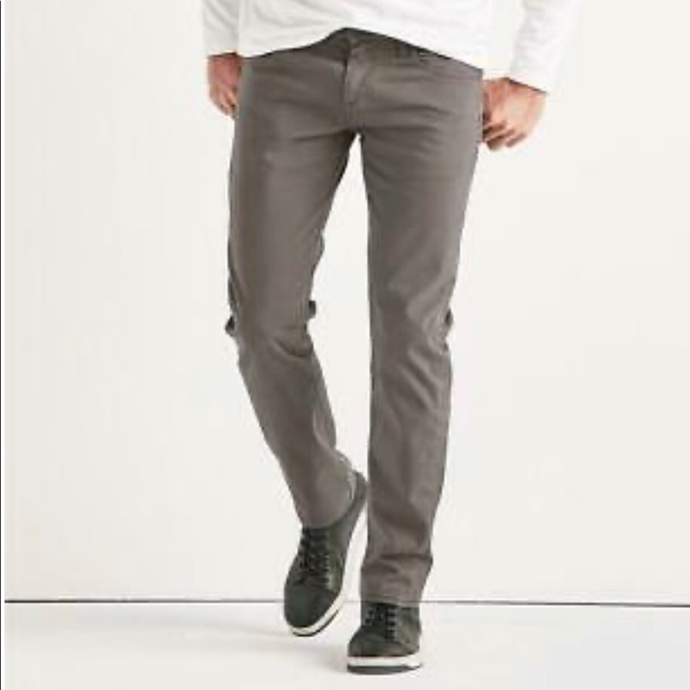 Luck Brand 110 skinny jeans in grey twill 31/32